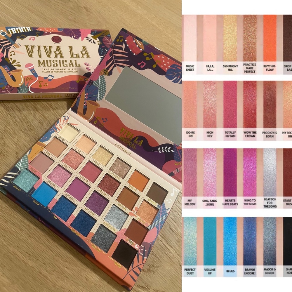 J. Cat Beauty Viva La Musical Eyeshadow Palette